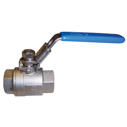 MARS 2 Piece Full Bore Ball Valve Stainless Steel Ball Valves