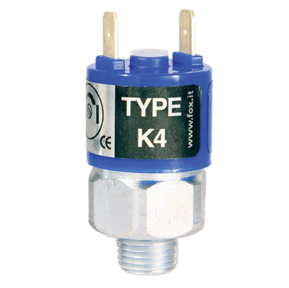 FOX Adjustable Pressure Switch | K4 Series Switches & Transmitters