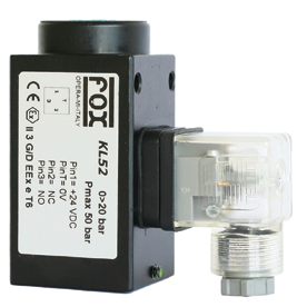 FOX Electronic Pressure Switch | KL5 Series Switches & Transmitters