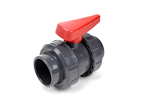 Safi 2-WAY DOUBLE UNION FULL BORE BALL VALVE Thermoplastic Valves