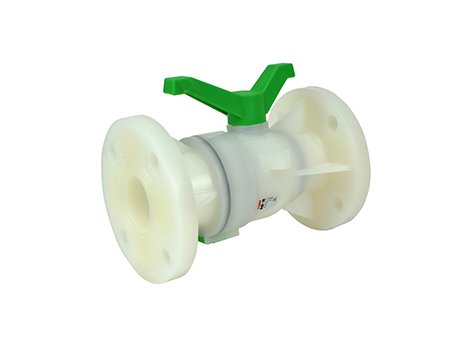 SAFI Compact 2-Piece PVDF flanged Ball Valve Flanged Ball Valves