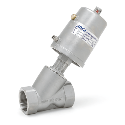 VALSTEAM ADCA PAV21 | PNEUMATIC ON/OFF ANGLE SEAT VALVE
