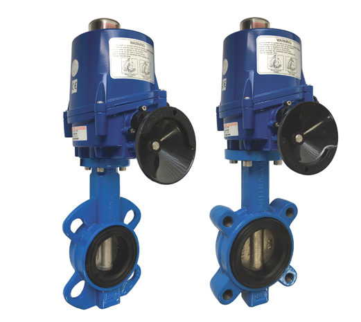 SIRCA 301E + HKC HQ | ELECTRICALLY ACTUATED BUTTERFLY VALVE