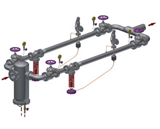 VALSTEAM ADCA RP45TW | PRESSURE REDUCING STATION