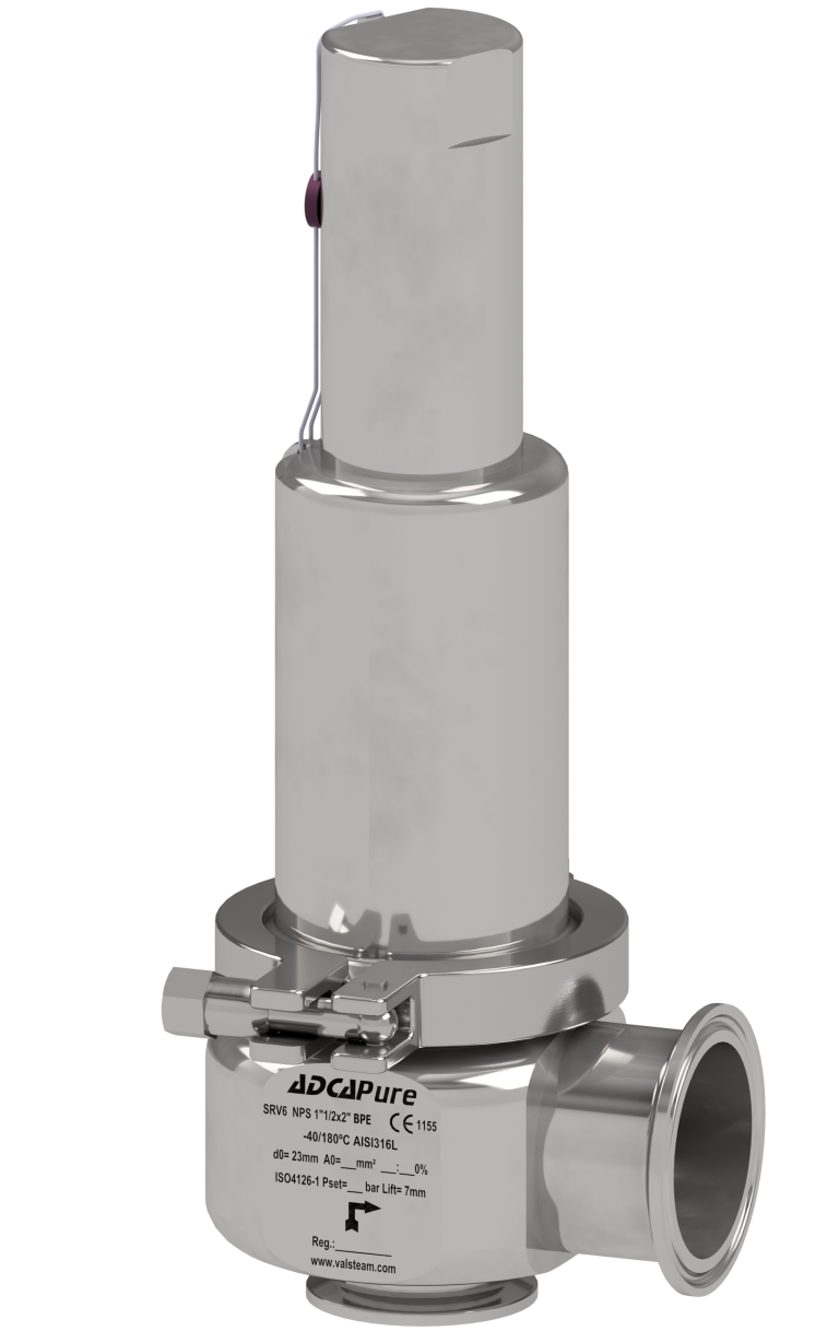VALSTEAM ADCA SRV6 | ASEPTIC SAFETY RELIEF VALVE