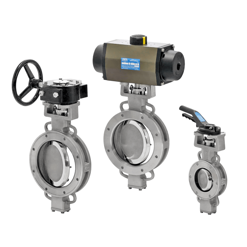 SIRCA 401N | DOUBLE OFFSET BUTTERFLY VALVE