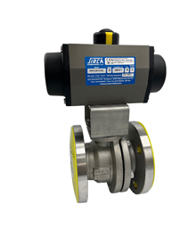 VINCO + SIRCA | CF ACTUATED ANSI FLANGED BALL VALVE ( DOUBLE ACTING )