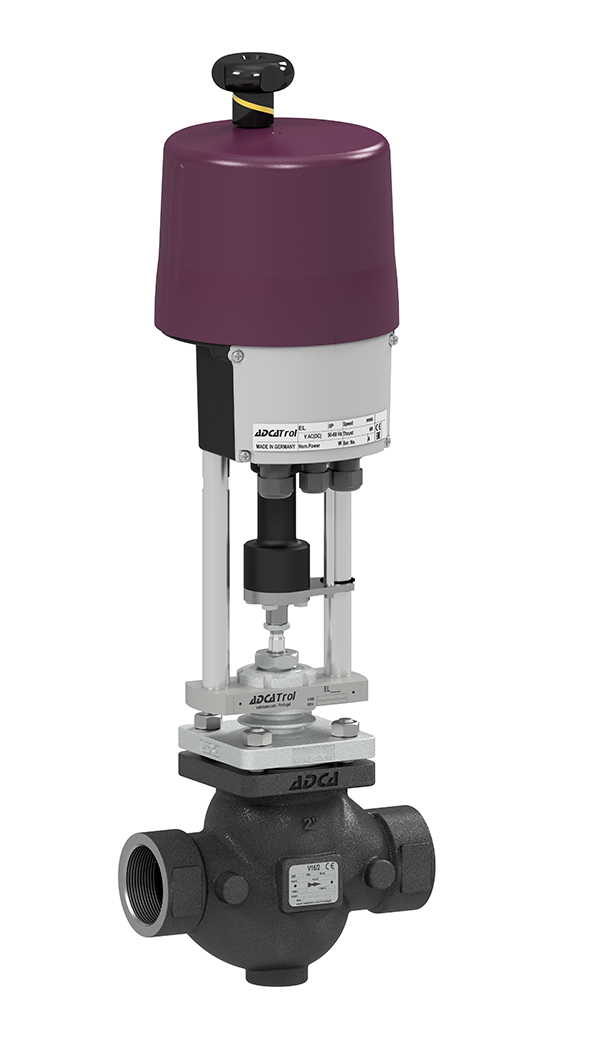 VALSTEAM ADCA V16/2 | GLOBE CONTROL VALVE WITH ELS ACTUATOR